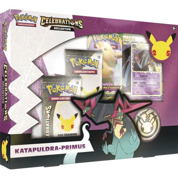 Pokemon Celebrations - Katapuldra-Primus Kollektion - Deutsch