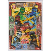 048 - Super Team - Helden Karte - LEGO Ninjago SERIE 2