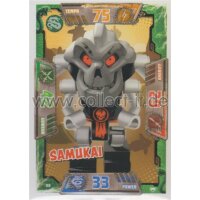 080 - Samukai - Schurken Karte - LEGO Ninjago SERIE 2