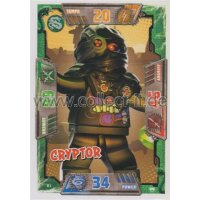 081 - Cryptor - Schurken Karte - LEGO Ninjago SERIE 2
