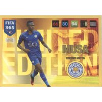Fifa 365 Cards -LE49 - Musa - Limited Edition