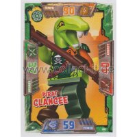 095 - Pirat Clancee - Schurken Karte - LEGO Ninjago SERIE 2