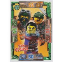 099 - Team Clouse - Schurken Karte - LEGO Ninjago SERIE 2