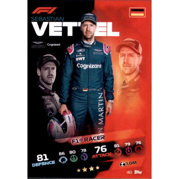 40 - Sebastian Vettel - 2021