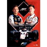 112 - ART Grand Prix Team Card - 2021
