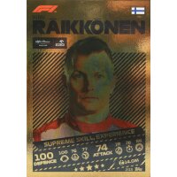 243 - Kimi Räikkönen - Mirror Foil Gold - 2021