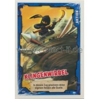 121 - Klingenwirbel - Aktions Karte - LEGO Ninjago SERIE 2