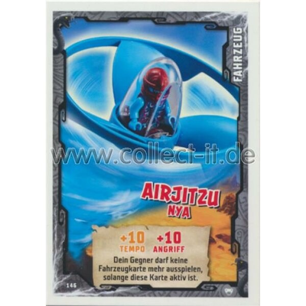 146 - Airjitzu Nya - Fahrzeug Karte - LEGO Ninjago SERIE 2