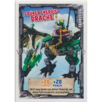 153 - Grüner Energie-Drache - Fahrzeug Karte - LEGO...