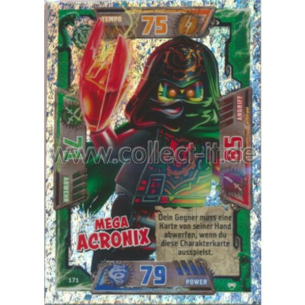 171 - Mega Acronix - Mega Schurken Karte - LEGO Ninjago SERIE 2