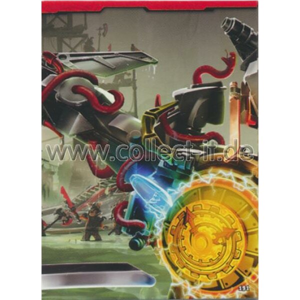 191 - Zeitzwillinge - Puzzle Karte - LEGO Ninjago SERIE 2