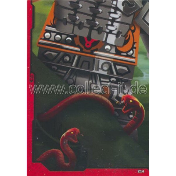 214 - Vermillions - Puzzle Karte - LEGO Ninjago SERIE 2