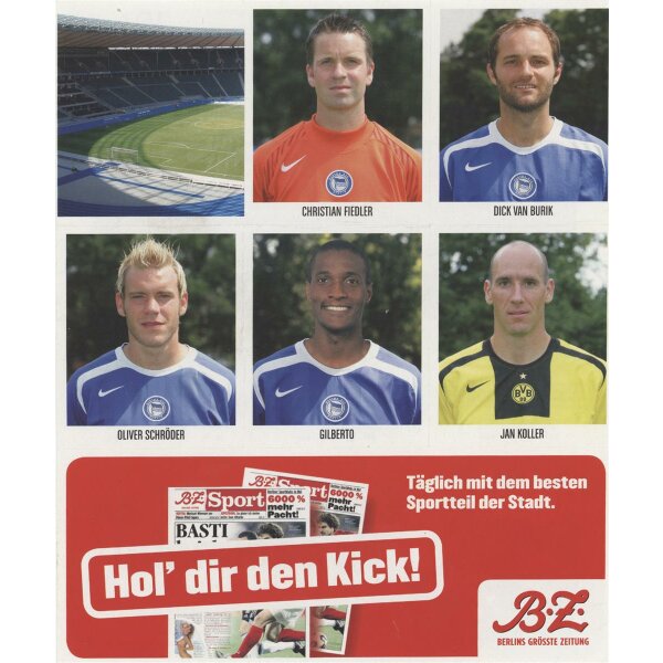 Panini Bundesliga 2005/06 - Sticker - Promo Stickerbogen 1