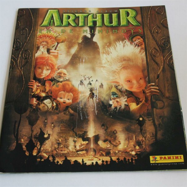 Arthur, en de minimoys - Sammelsticker - Album - GEBRAUCHT: Zustand siehe Bild