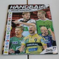 Handball - Das offiziele Stickeralbum der DKB Handball-Bundesliga und der deutschen Nationalmannschaft - Sammelsticker  - Album . GEBRAUCHT: Zustand siehe Bild