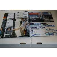 Handball - Das offiziele Stickeralbum der DKB Handball-Bundesliga und der deutschen Nationalmannschaft - Sammelsticker  - Album . GEBRAUCHT: Zustand siehe Bild