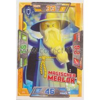 027 - Magischer Merlok - Helden Karte - LEGO Nexo Knights