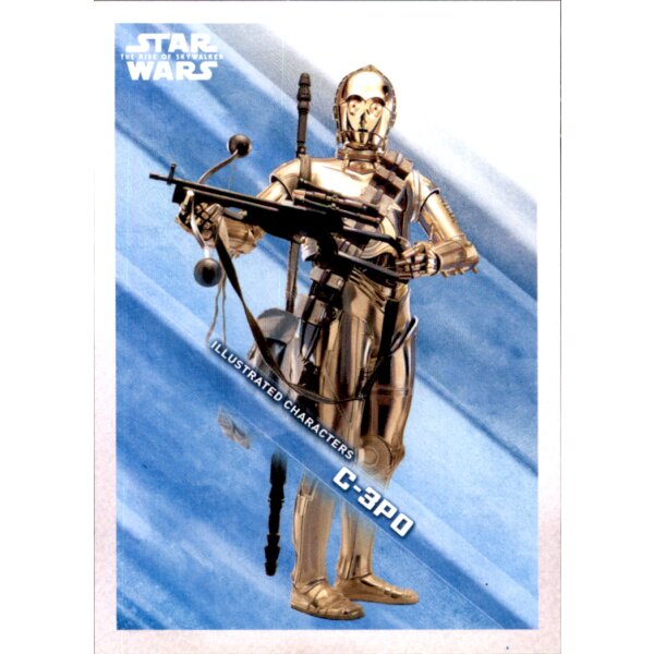 IC-8  - C-3PO - Illustrated Charakter - Rise of Skywalker