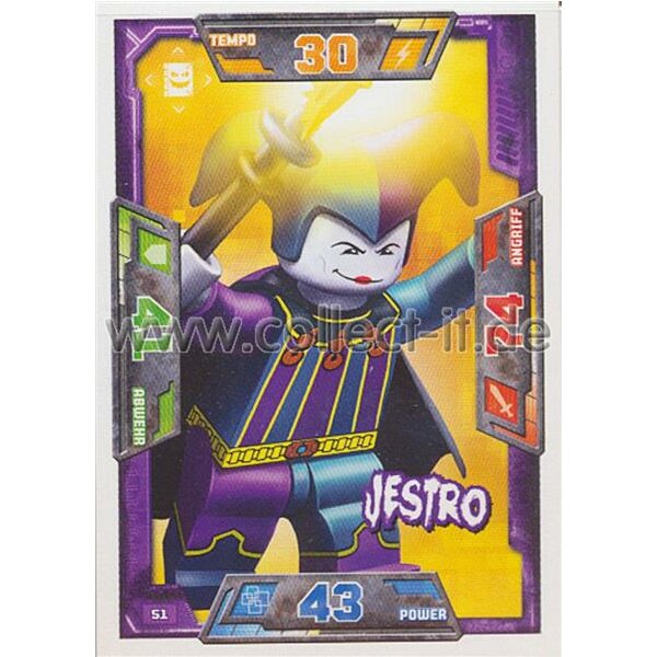 051 - Jestro - Helden Karte - LEGO Nexo Knights