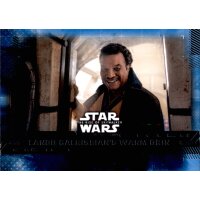 84 - Lando Calrissians warm grin - Blau - Rise of Skywalker