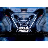 88 - First Order Hallway - Blau - Rise of Skywalker