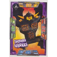 061 - Tanzender Sparkks - Helden Karte - LEGO Nexo Knights