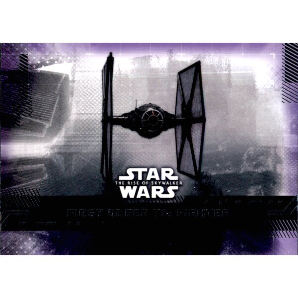 50 - First Order TIE Fighter - Lila - Rise of Skywalker