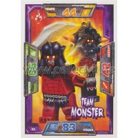 098 - Team Monster - Helden Karte - LEGO Nexo Knights