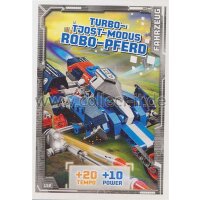 152 - Turbo-Tjost-Modus Robo-Pferd - Fahrzeug Karte - LEGO Nexo Knights