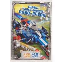 152 - Turbo-Tjost-Modus Robo-Pferd - Fahrzeug Karte -...