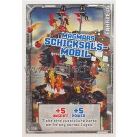 159 - Magmars Schicksals-Mobil - Fahrzeug Karte - LEGO Nexo Knights