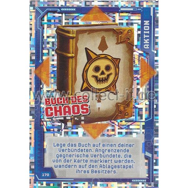 170 - Buch des Chaos - Spezial Karte - LEGO Nexo Knights