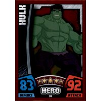 38 - Hulk - Foil Karte - Marvel Avengers 2015