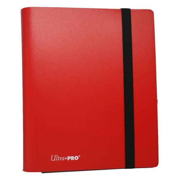 Ultra Pro - Eclipse 4-Pocket PRO-Binder - Apple Red