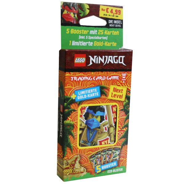LEGO Ninjago 6 NEXT LEVEL Trading Cards -  1 Blister (zufällige Auswahl)