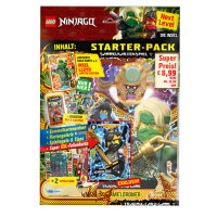 LEGO Ninjago 6 NEXT LEVEL Trading Cards - 1 Starter + 10...