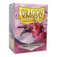 Dragon Shield Matte Sleeves - Pink Diamond  (100 Sleeves)