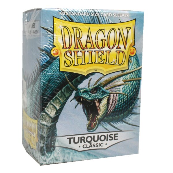 Dragon Shield Classic Sleeves - Turquoise (100 Sleeves)