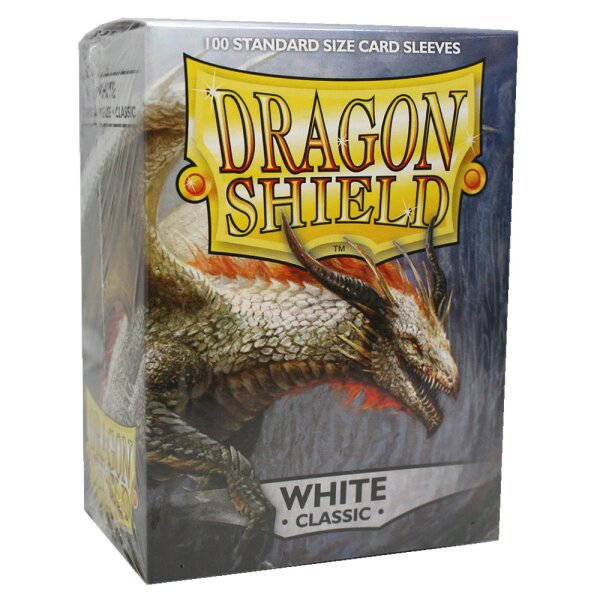 Dragon Shield Classic Sleeves - White (100 Sleeves)