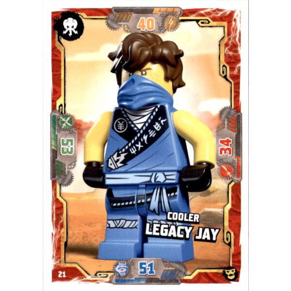 21 - Cooler Legacy Jay - Helden Karte - Serie 6 NEXT LEVEL