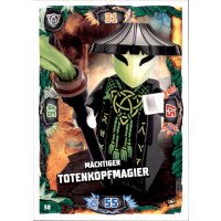 58 - Mächtiger Totenkopfmagier - Schurken Karte -...