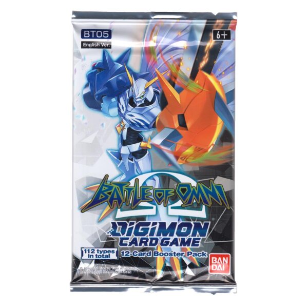 Digimon Card Game - Battle of Omni 1 Booster -  Englisch