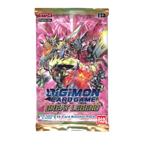 Digimon Card Game - 1 Great Legend Booster - Englisch