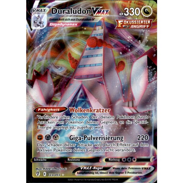 123/203 - Duraludon Vmax - Ultra Rare