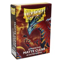 Dragon Shield Matte Sleeves - Clear (60 Outer Sleeves)