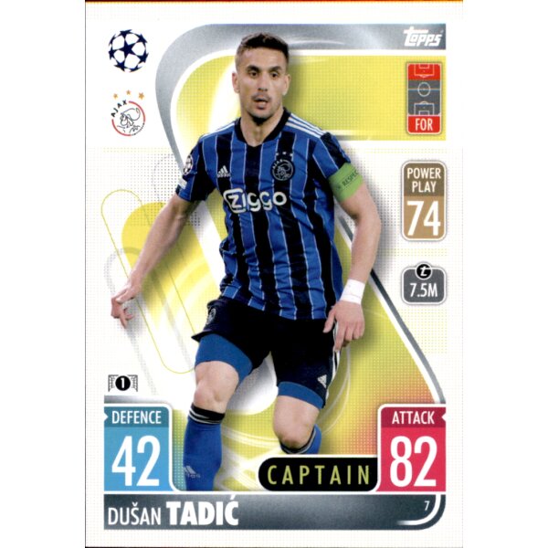 7 - Dusan Tadic - Captain - 2021/2022
