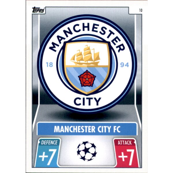 10 - Club Badge - Manchester City - 2021/2022