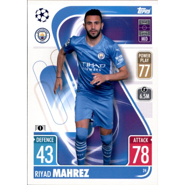 24 - Riyad Mahrez - 2021/2022