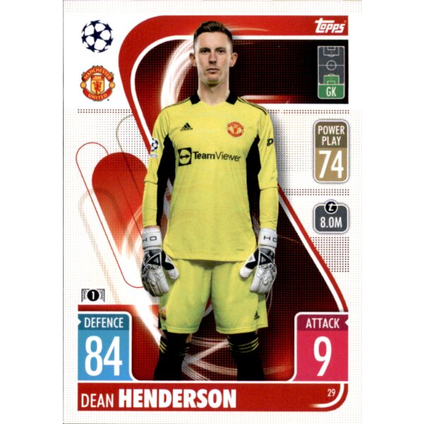 29 - Dean Henderson - 2021/2022