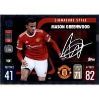 437 - Mason Greenwood - Signature Style - 2021/2022